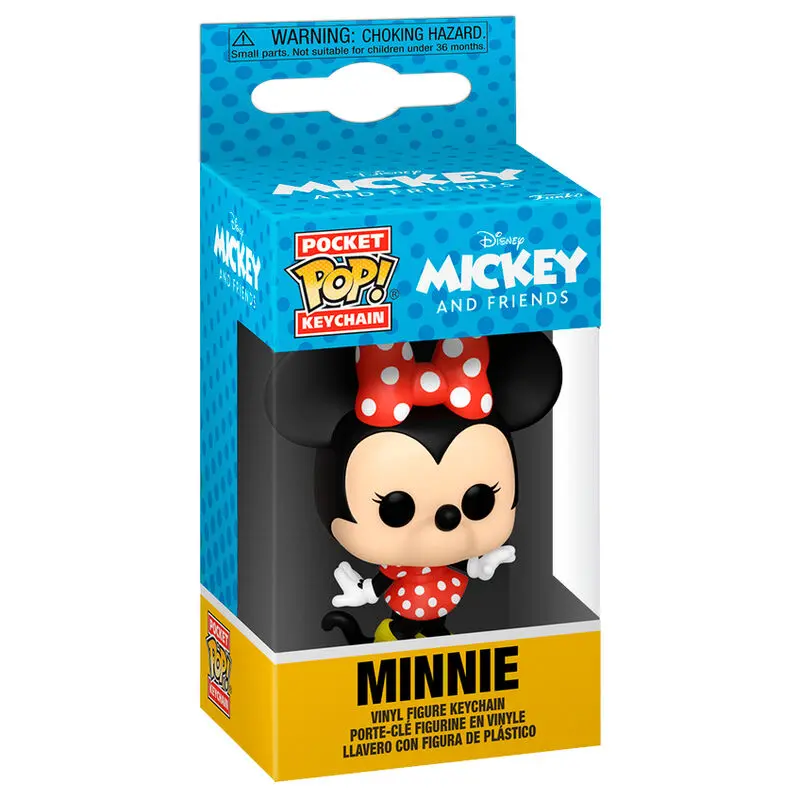 Pocket POP Schlüsselanhänger Disney Classics Minnie Mouse Produktfoto