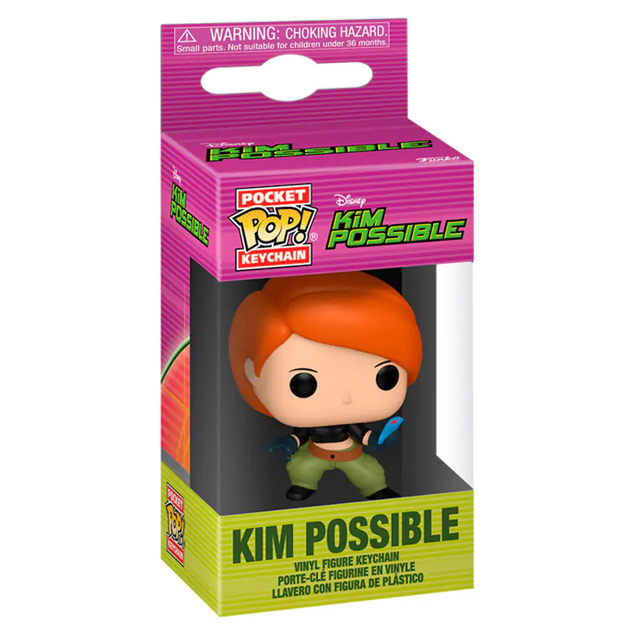 Pocket Funko POP Keychain Disney Kim Possible Schlüsselanhänger Produktfoto