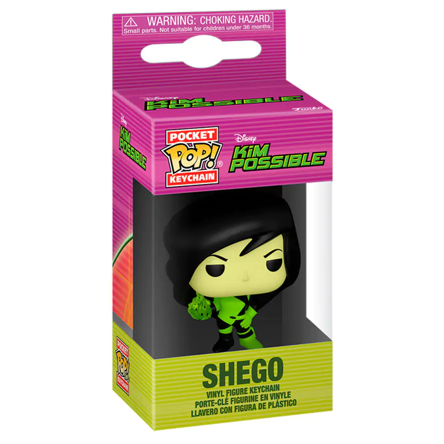 Pocket Funko POP Schlüsselanhänger Disney Kim Possible Shego Produktfoto