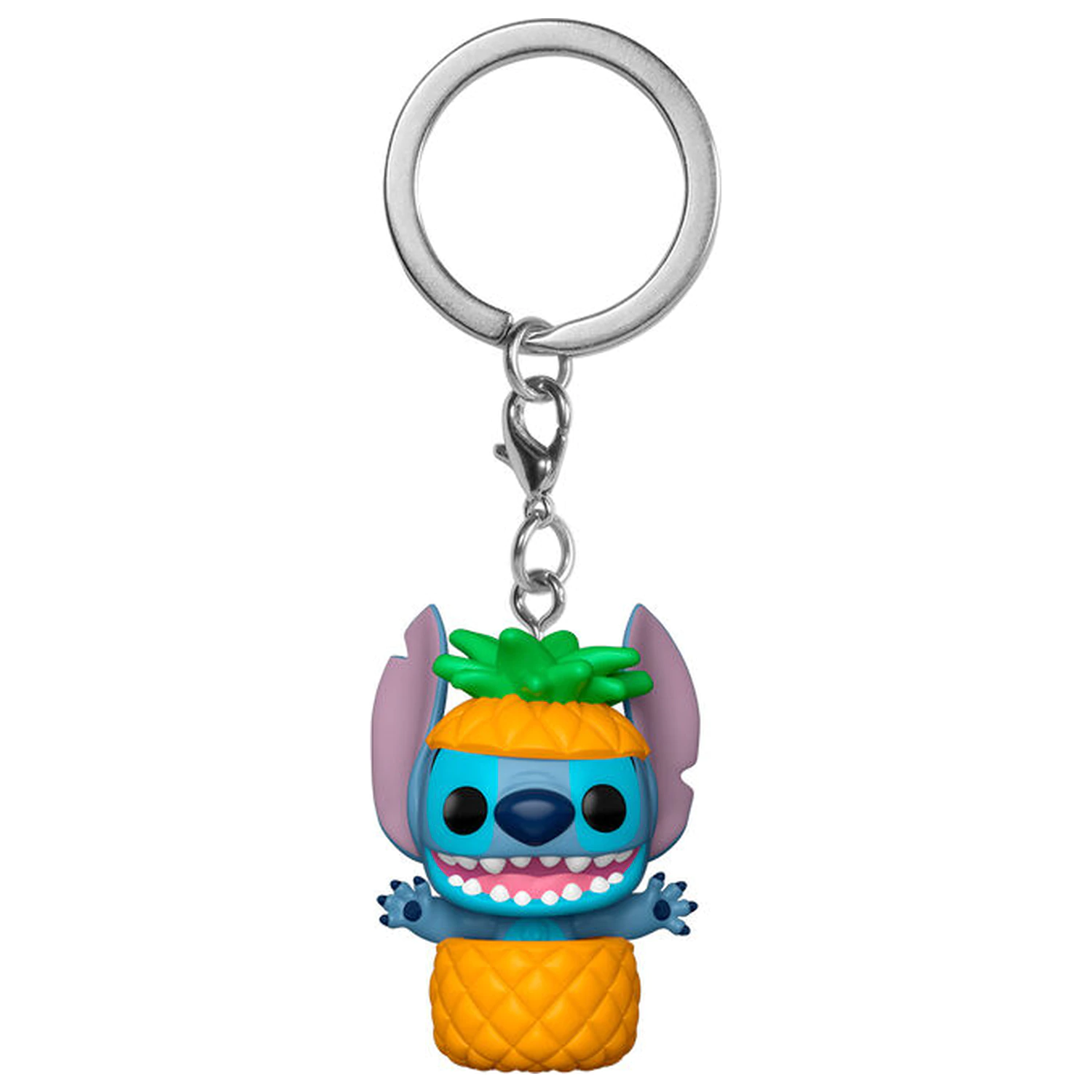 Pocket Funko POP Schlüsselanhänger Disney Lilo & Stitch - Stitch in Pineapple Produktfoto