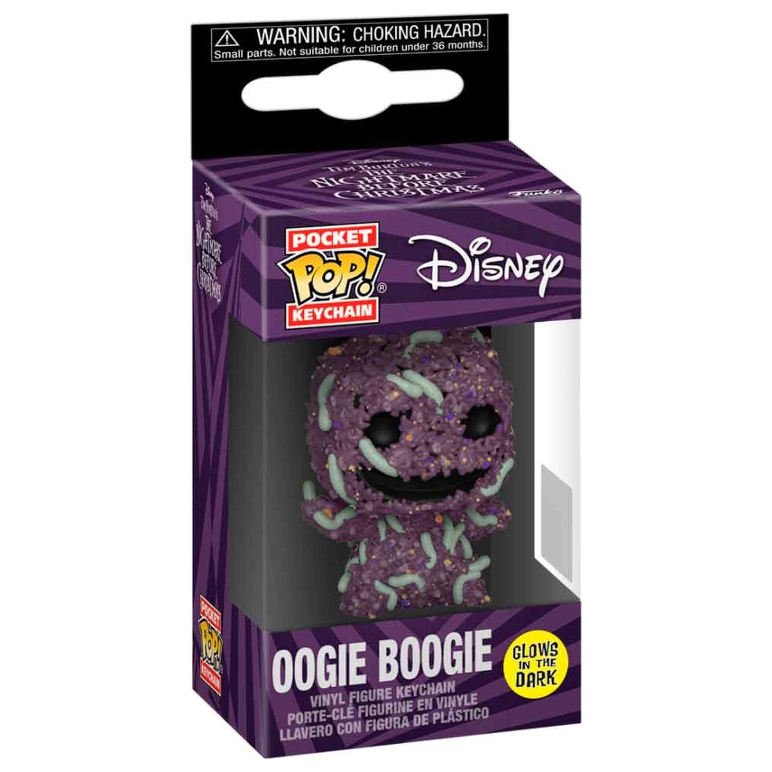 Pocket Funko POP Schlüsselanhänger Disney Nightmare Before Christmas Oogie Boogie Produktfoto