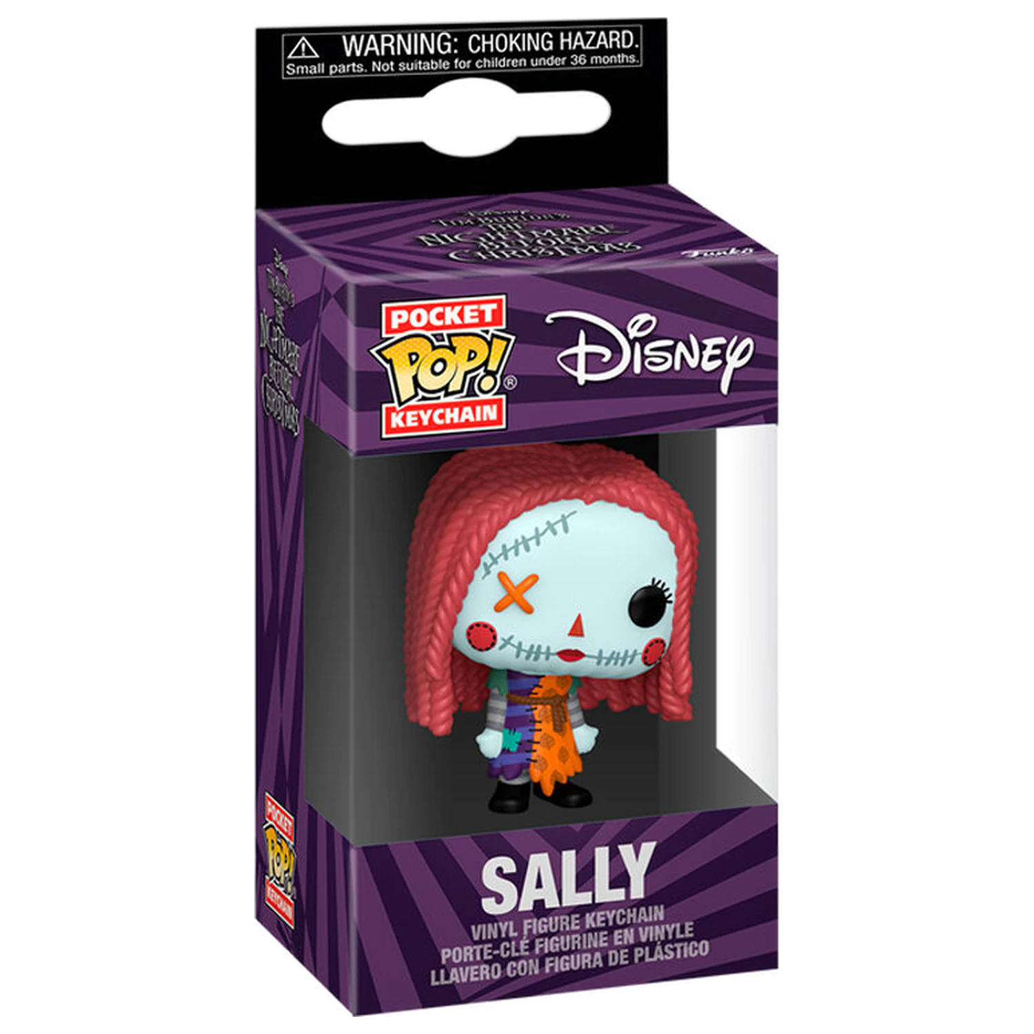Tasche Funko POP Schlüsselanhänger Disney Nightmare Before Christmas Sally Produktfoto