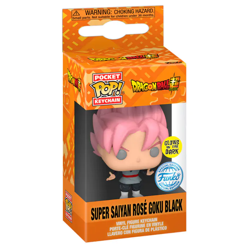 Pocket POP Schlüsselanhänger Dragon Ball Super - Super Saiyan Rose Goku Black termékfotó