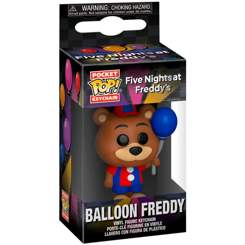 Pocket POP Schlüsselanhänger Five Nights at Freddys Balloon Freddy Produktfoto
