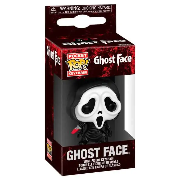 Pocket Funko POP Schlüsselanhänger Ghost Face Produktfoto