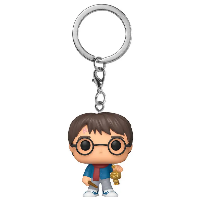 Pocket POP Schlüsselanhänger Harry Potter Holiday Harry Potter Exclusive Produktfoto