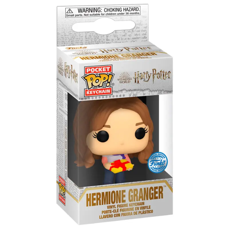 Pocket POP Schlüsselanhänger Harry Potter Holiday Hermione Exclusive termékfotó