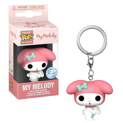 Pocket Funko POP Schlüsselanhänger Hello Kitty My Melody Spring Time termékfotó