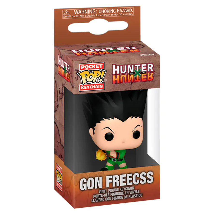 Pocket Funko POP Schlüsselanhänger Hunter x Hunter Gon Freecss termékfotó