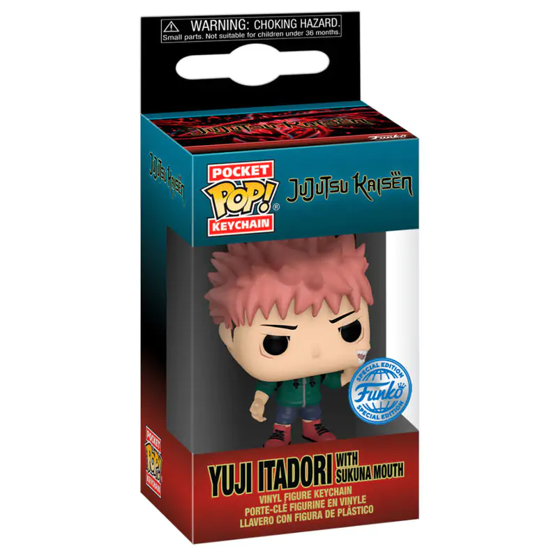 Pocket POP Schlüsselanhänger Jujutsu Kaisen Yuji Itadori Exclusive Produktfoto