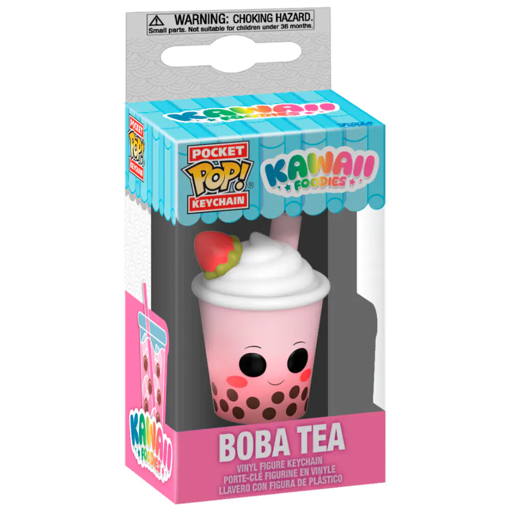 Pocket Funko POP Schlüsselanhänger Kawaii Foodies Boba Tea Produktfoto