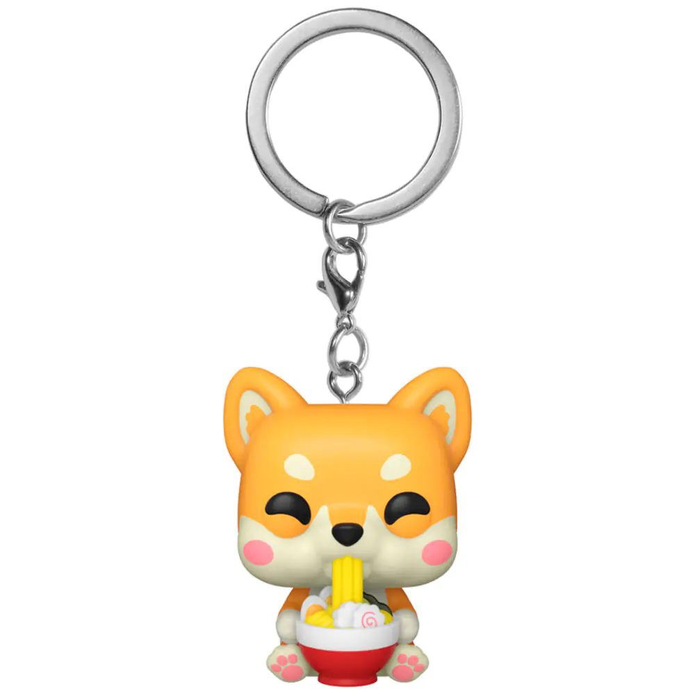 Pocket Funko POP Schlüsselanhänger Kawaii Foodies Ramen Shiba Produktfoto