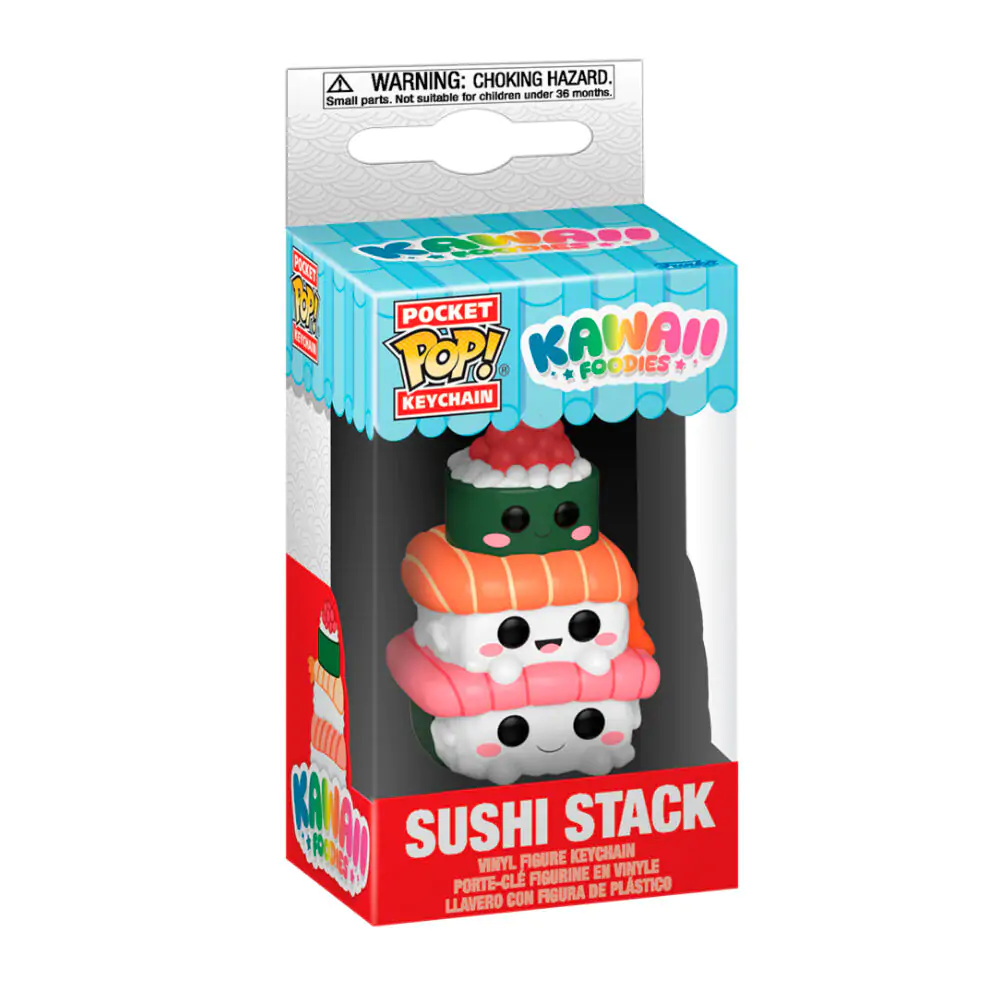 Pocket Funko POP Keychain Kawaii Foodies Sushi Stapel Produktfoto