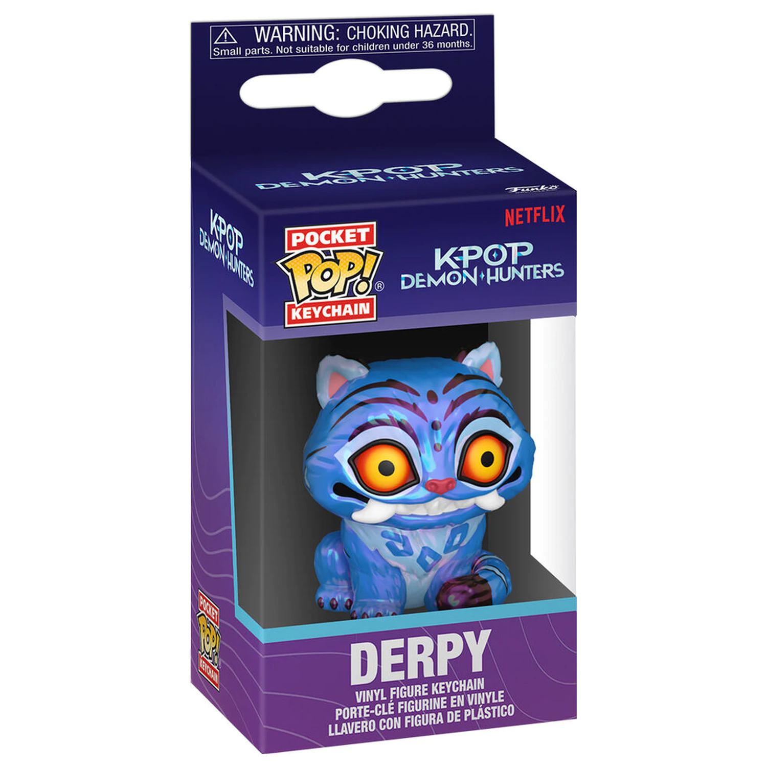 Pocket Funko POP Schlüsselanhänger KPop Demon Hunters Derpy Produktfoto