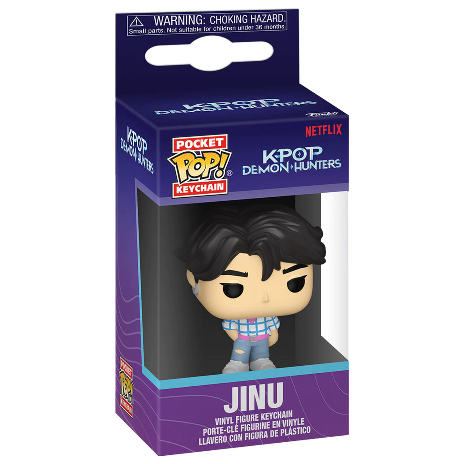 Taschen Funko POP Schlüsselanhänger KPop Demon Hunters Jinu Produktfoto