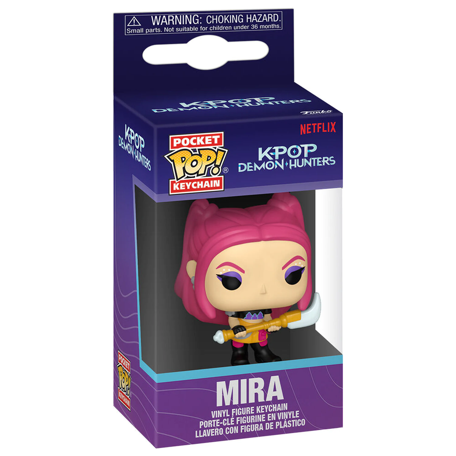 Taschen Funko POP Schlüsselanhänger KPop Demon Hunters Mira Produktfoto