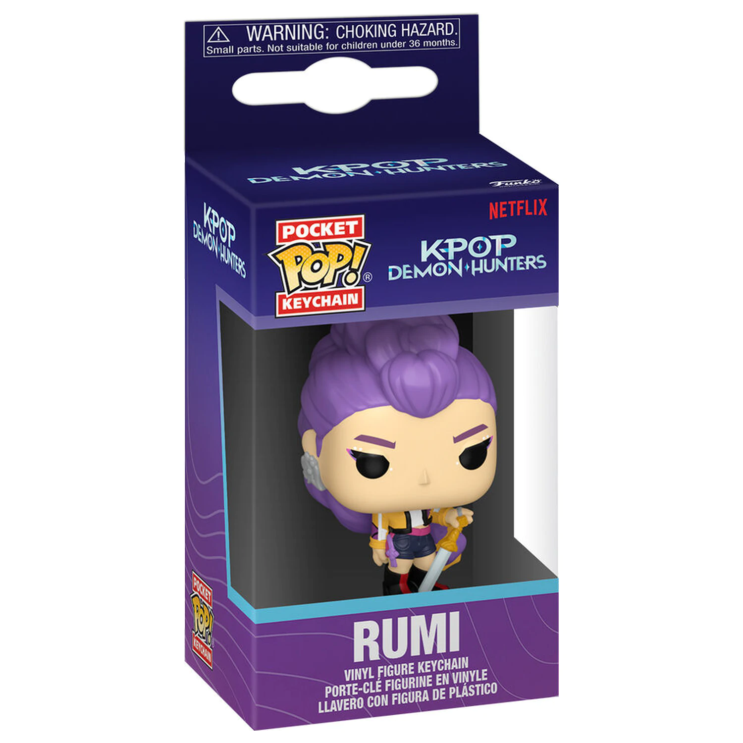 Pocket Funko POP Schlüsselanhänger KPop Demon Hunters Rumi Produktfoto