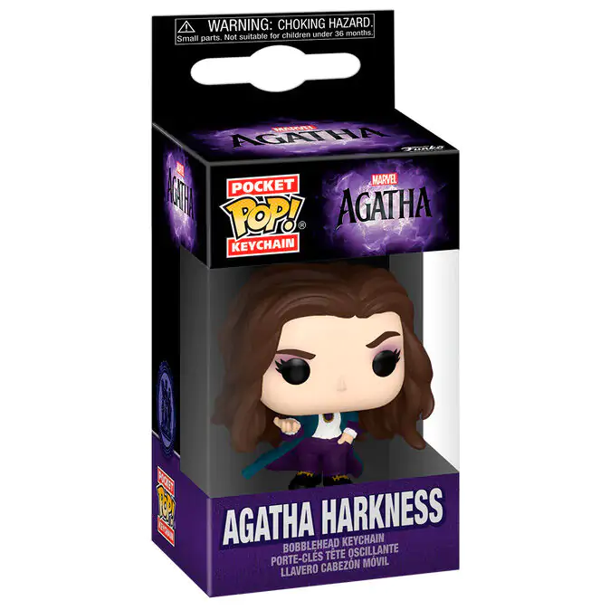 Pocket Funko POP Schlüsselanhänger Marvel Agatha - Agatha Harkness termékfotó