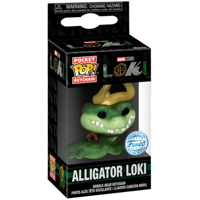 Pocket POP Schlüsselanhänger Marvel Loki Alligator Loki termékfotó