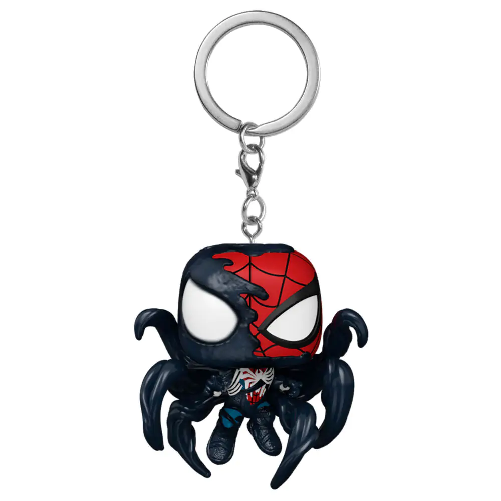 Pocket Funko POP Schlüsselanhänger Marvel Spider-Man 2 Advanced Suit 2.0 Symbiote Takeover Produktfoto