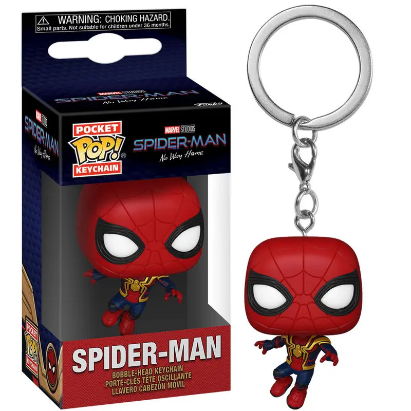 Pocket POP Schlüsselanhänger Marvel Spider-Man No Way Home Spider-Man Produktfoto