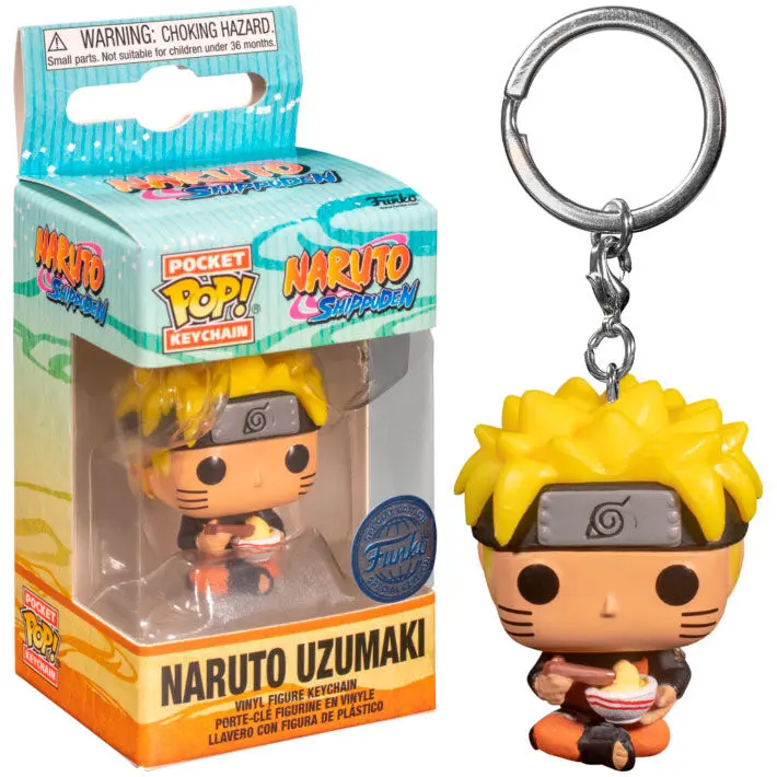 Pocket POP Schlüsselanhänger Naruto Shippuden Naruto with Noodles Produktfoto