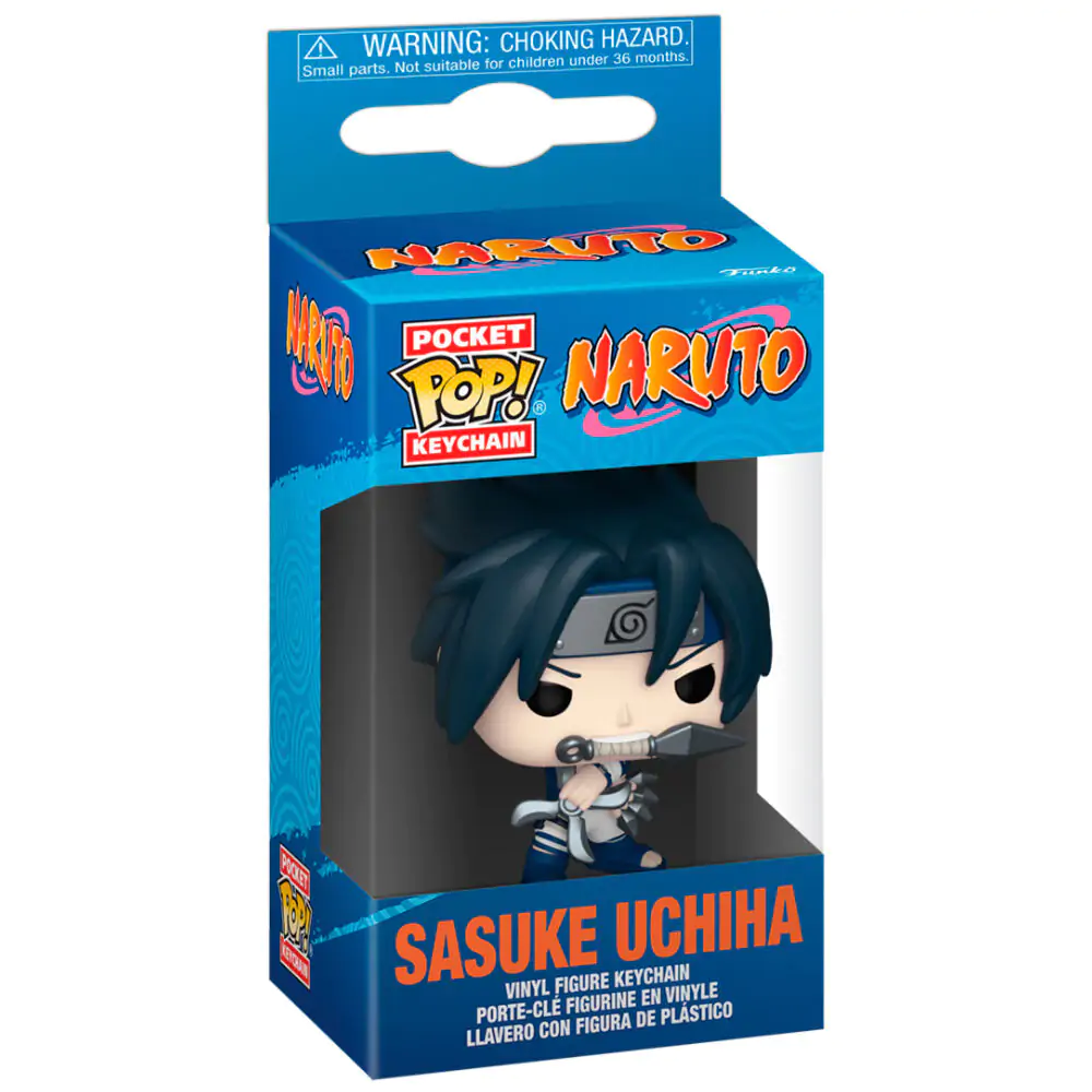 Pocket Funko POP Schlüsselanhänger Naruto Sasuke Uchiha Produktfoto