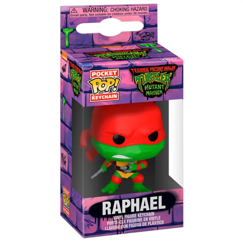Funko Pocket POP Schlüsselanhänger Ninja Turtles Leonardo Produktfoto