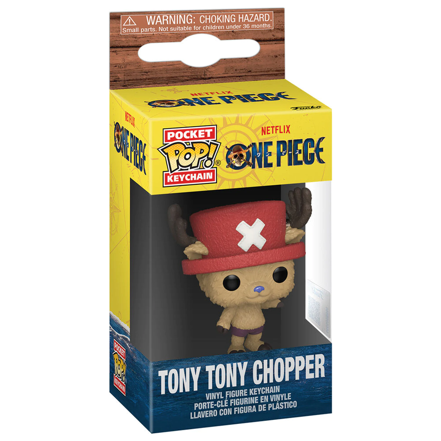 Pocket Funko POP Schlüsselanhänger One Piece Tony Tony Chopper Produktfoto