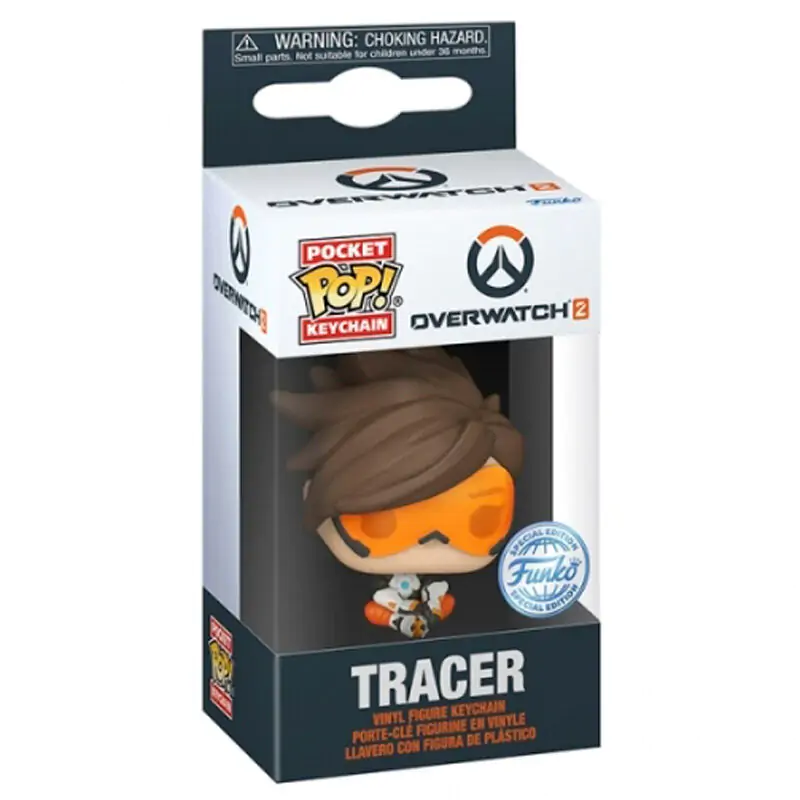 Pocket Funko POP Schlüsselanhänger Overwatch 2 Tracer termékfotó