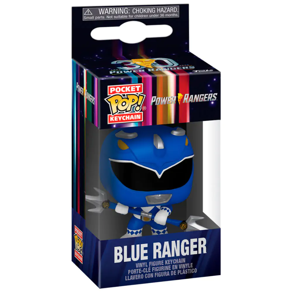 Pocket POP Schlüsselanhänger Power Rangers 30th Anniversary Blue Ranger termékfotó