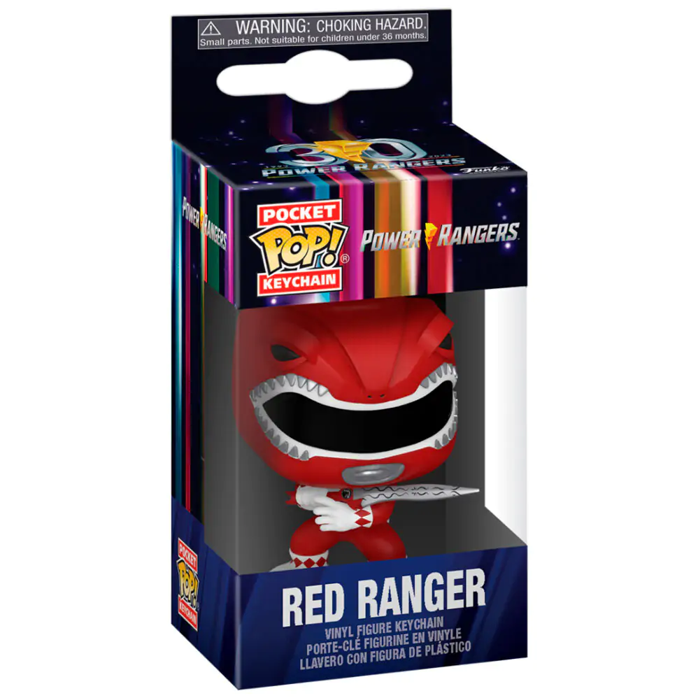 Pocket POP Schlüsselanhänger Power Rangers 30th Anniversary Red Ranger termékfotó