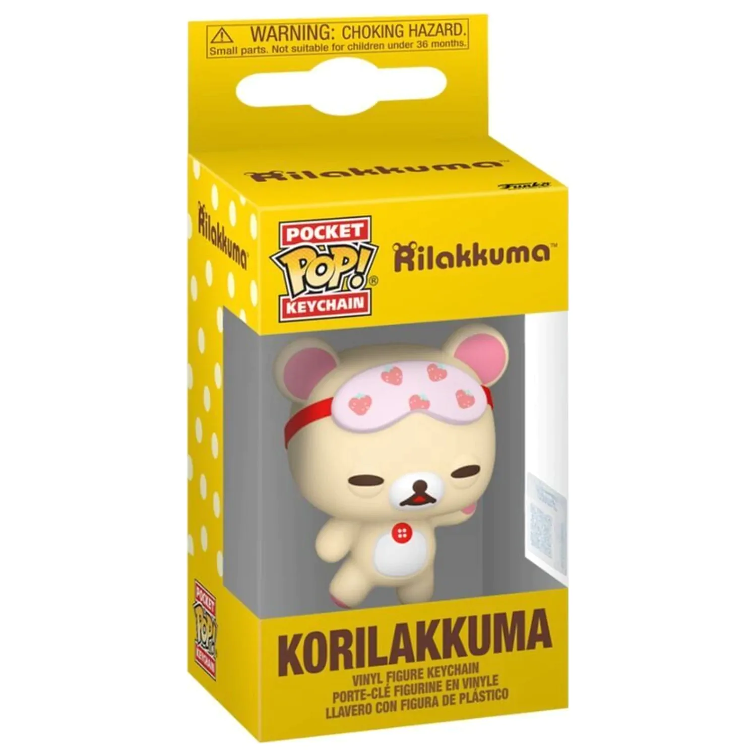Pocket POP Schlüsselanhänger Rilakkuma Korilakkuma Produktfoto