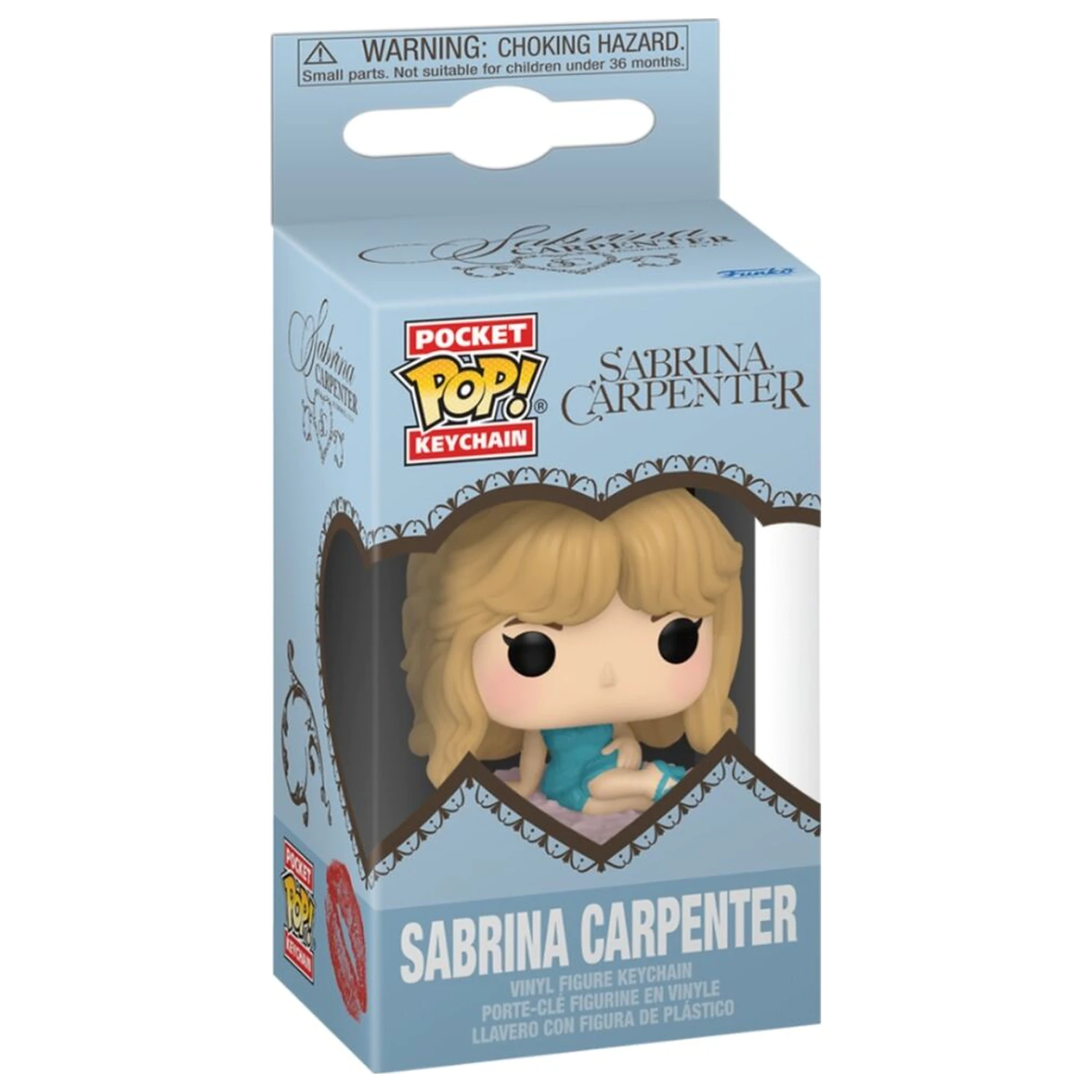 Pocket Funko POP Schlüsselanhänger Sabrina Carpenter NightGown Produktfoto