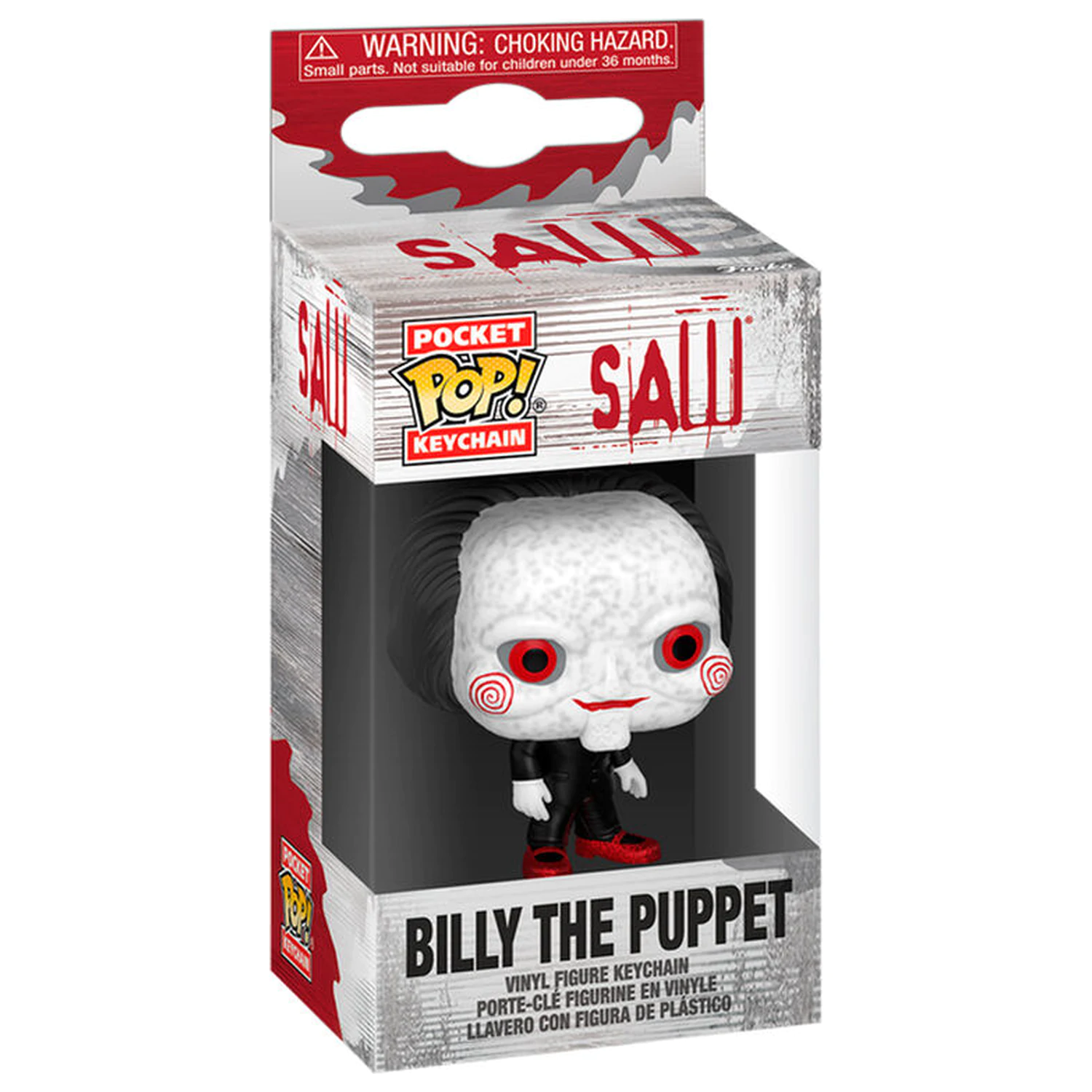 Pocket Funko POP Schlüsselanhänger Saw Billy the Puppet Produktfoto