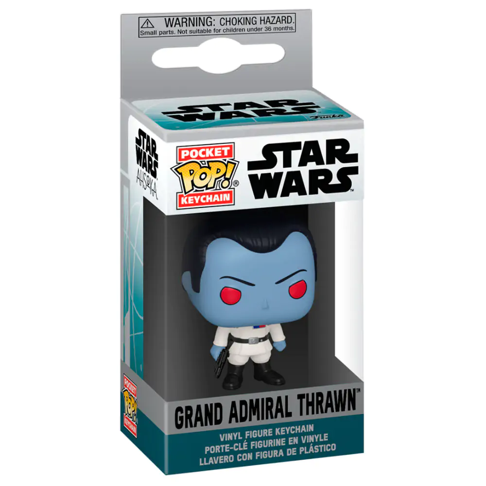 Pocket POP Schlüsselanhänger Star Wars Ahsoka 2 Grand Admiral Thrawn termékfotó