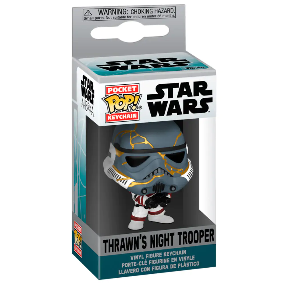 Pocket POP Schlüsselanhänger Star Wars Ahsoka 2 Thrawns Night Trooper termékfotó