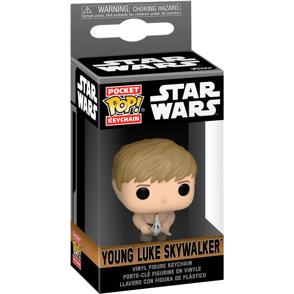 Pocket POP Schlüsselanhänger Star Wars Obi-Wan Kenobi 2 Young Luke Skywalker termékfotó