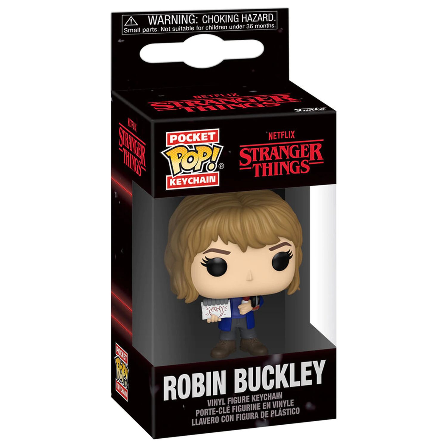 Taschen Funko POP Schlüsselanhänger Stranger Things 5 Robin Buckley Produktfoto