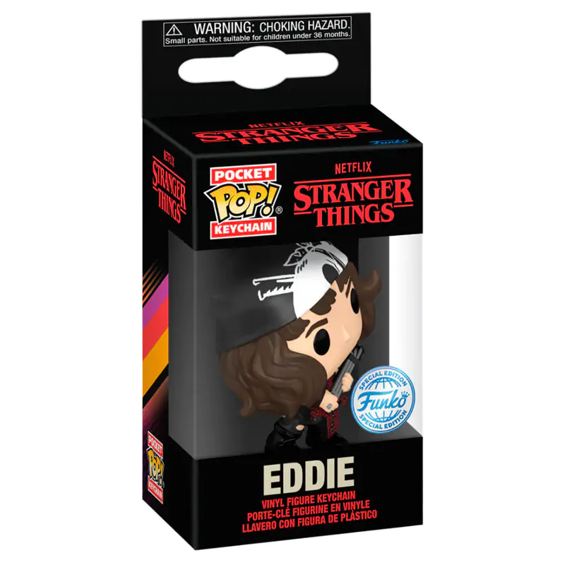 Pocket POP Schlüsselanhänger Stranger Things Eddie termékfotó