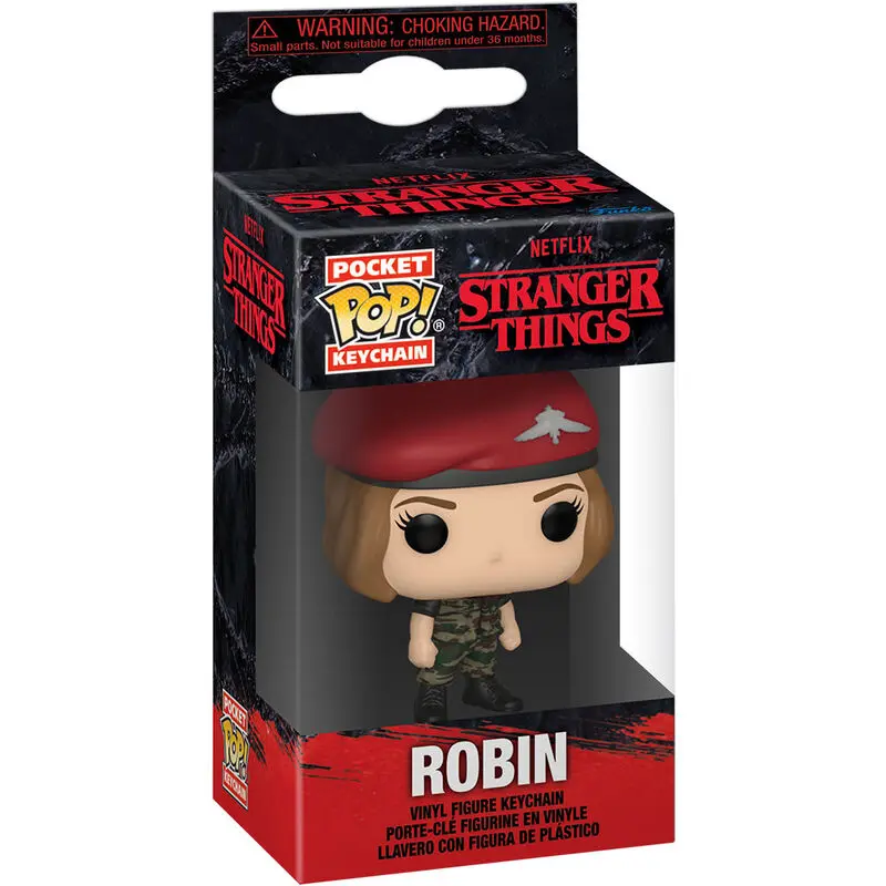 Pocket POP Schlüsselanhänger Stranger Things Hunter Robin termékfotó