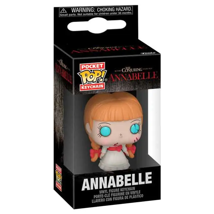 Taschen- Funko POP Schlüsselanhänger The Conjuring Annabelle Produktfoto