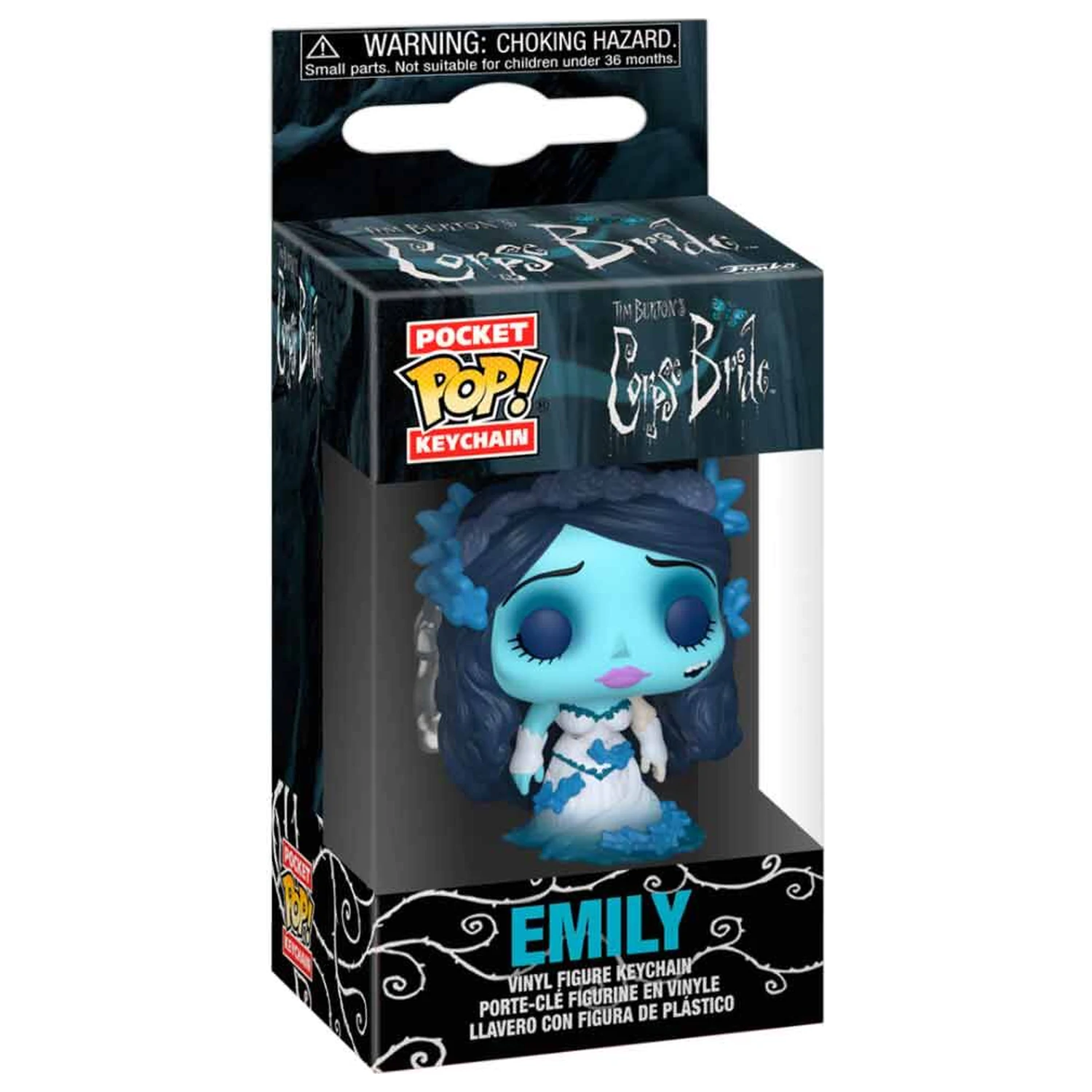 Pocket Funko POP Schlüsselanhänger The Corpse Bride Emily Produktfoto