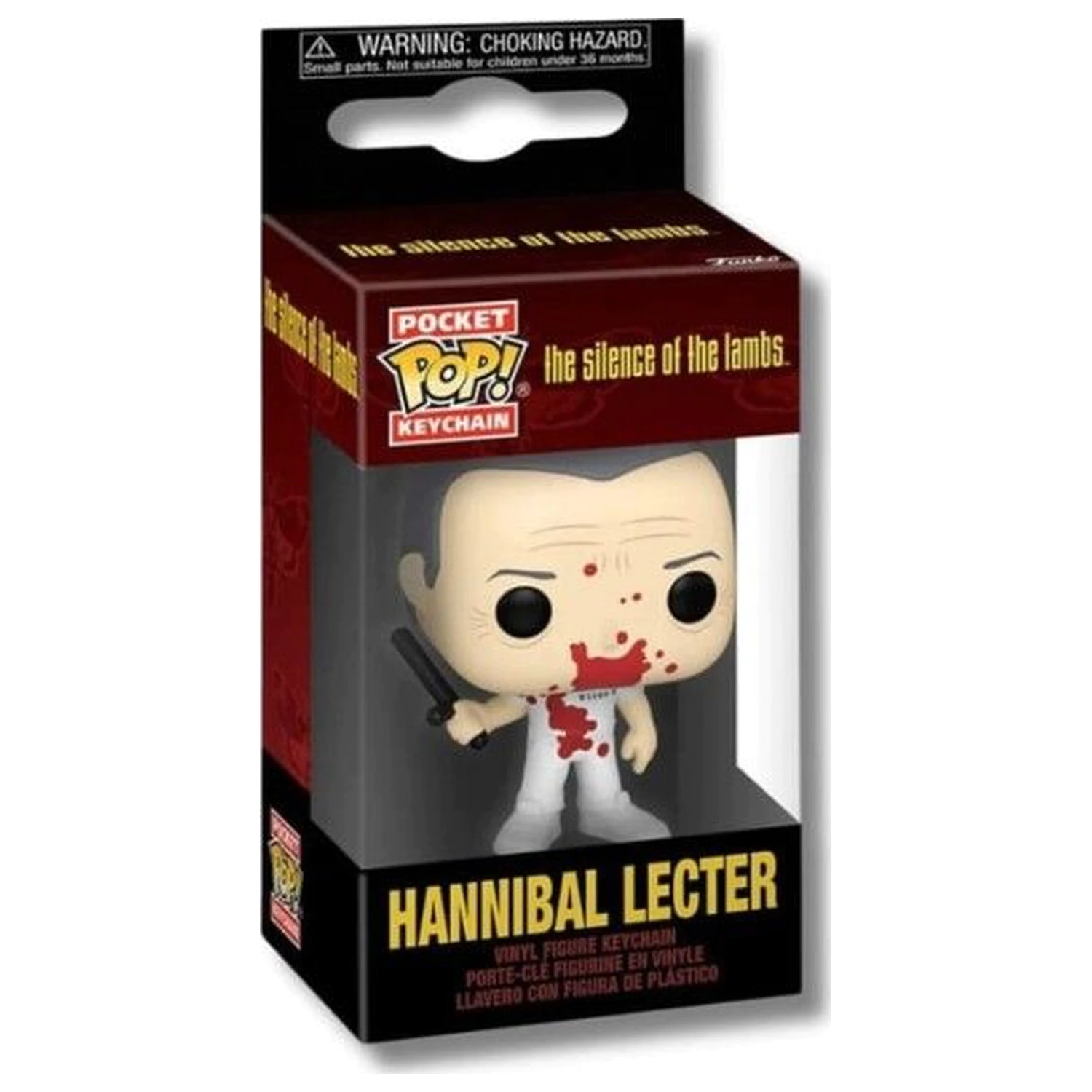Taschen Funko POP Schlüsselanhänger The Silence of the Lambs Hannibal Lecter Produktfoto