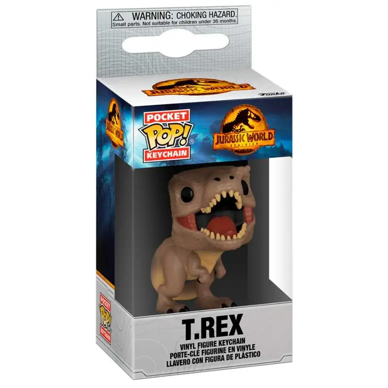 Pocket POP Schlüsselanhänger Jurassic World 3 T-Rex termékfotó