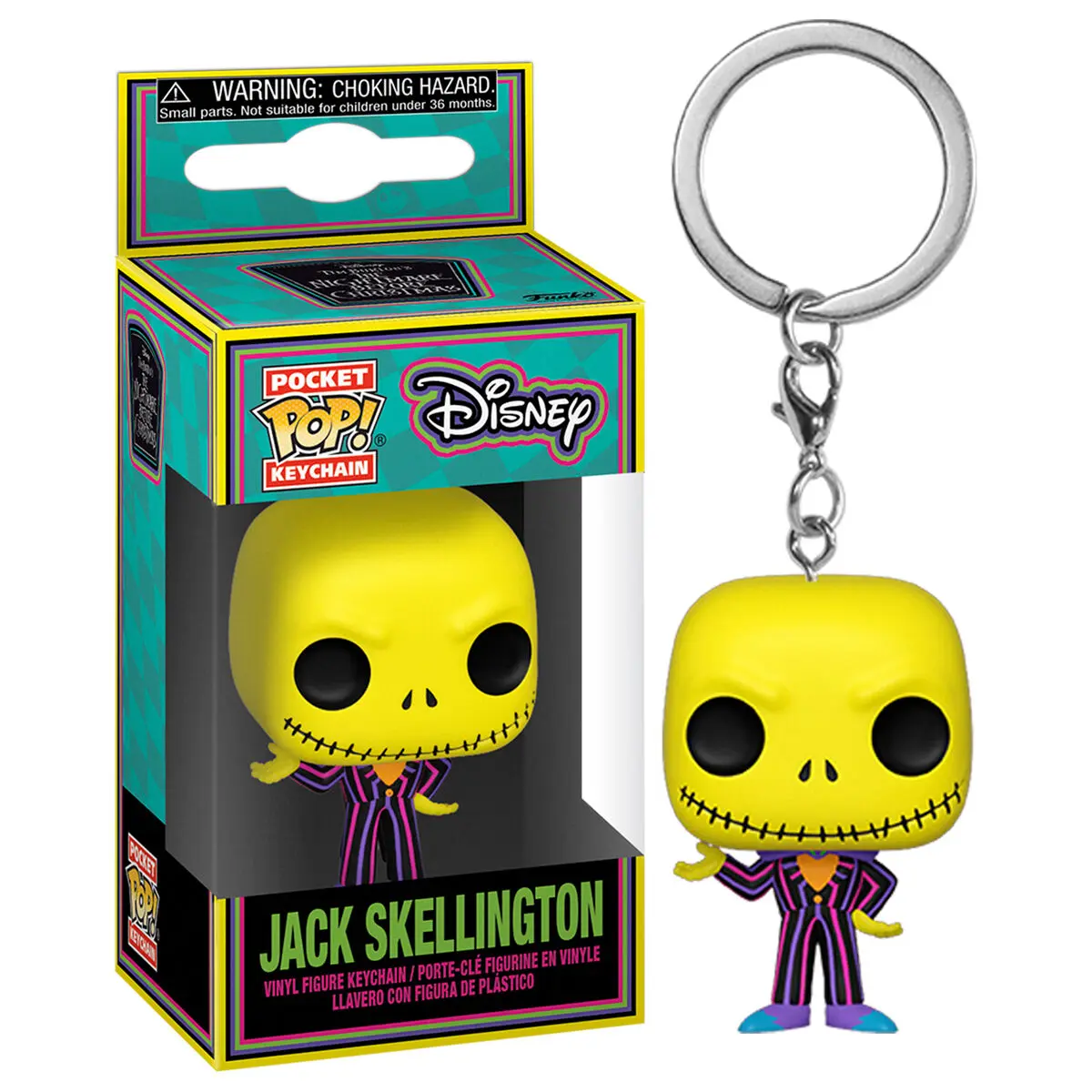 Pocket POP Schlüsselanhänger Disney Nightmare Before Christmas Jack termékfotó