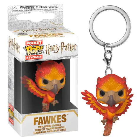 Harry Potter Pocket POP! Vinyl Schlüsselanhänger Fawkes 4 cm termékfotó