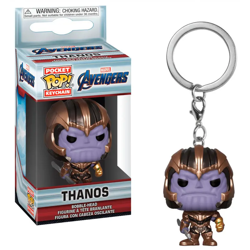 Avengers Endgame Pocket POP! Vinyl Schlüsselanhänger Thanos 4 cm termékfotó