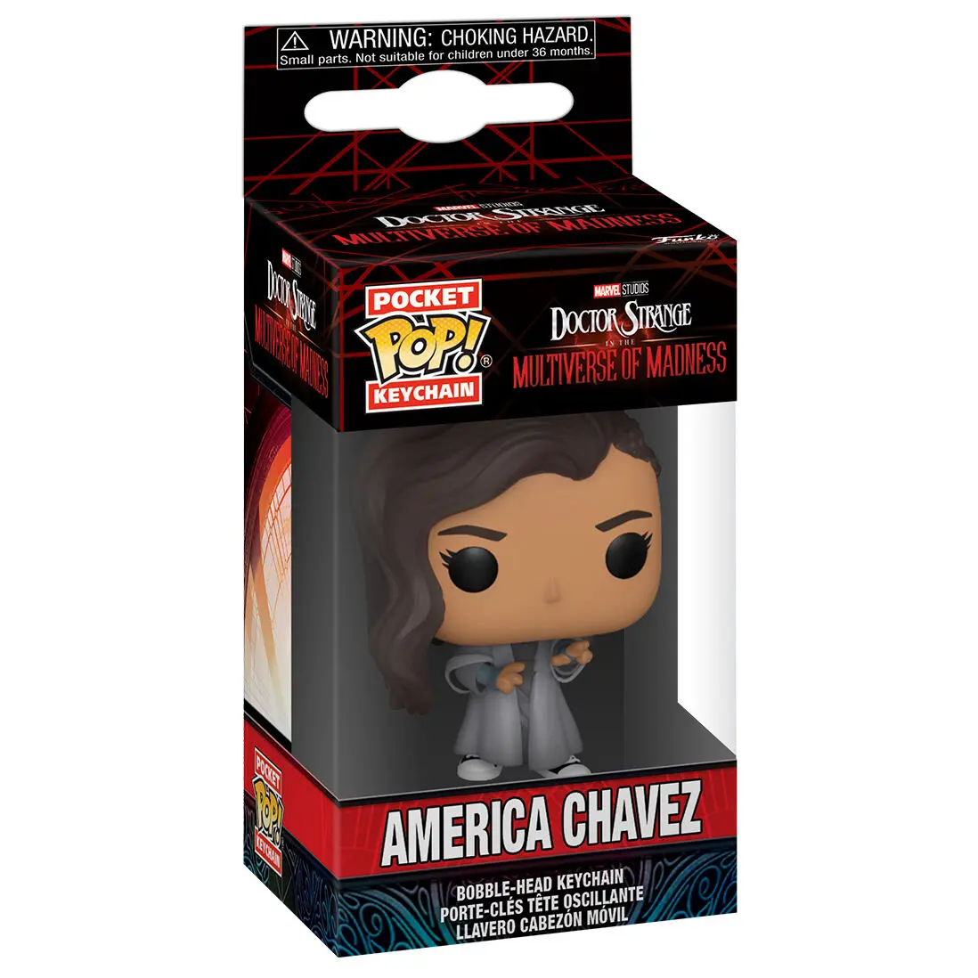 Pocket POP Schlüsselanhänger Marvel Doctor Strange America Chavez termékfotó