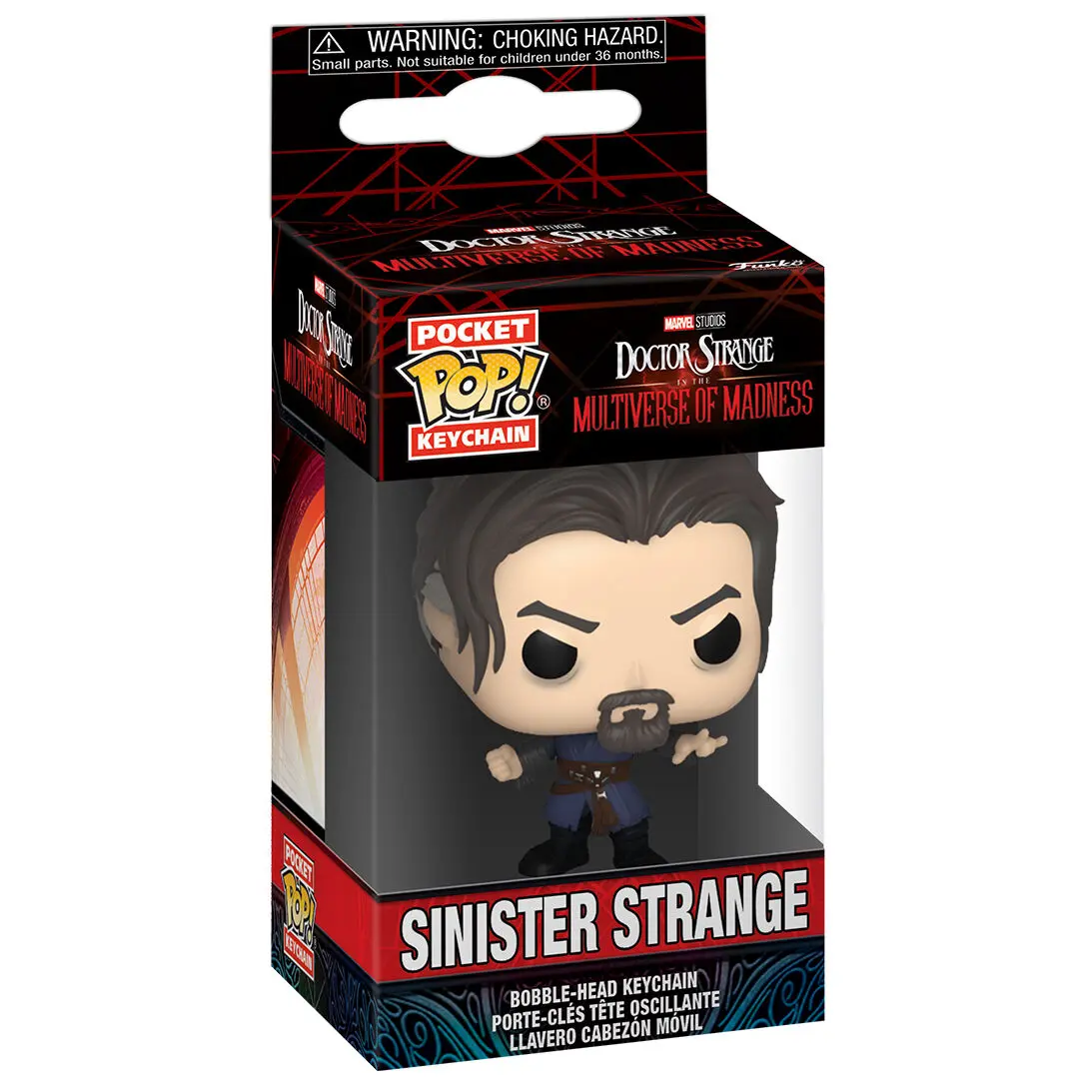 Pocket POP Schlüsselanhänger Marvel Doctor Strange Siniester Strange Produktfoto